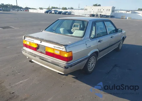 1985 Audi 4000 S Quattro из США, поврежденный, VIN WAUFB0852FA069227